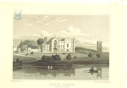 Neale(1818) p4.016 - Alton Abbey, Staffordshire