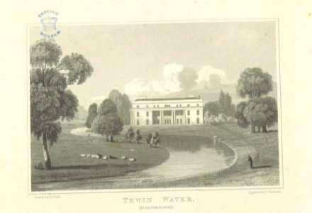 Neale(1818) p2.150 - Tewin Water, Hertfordshire
