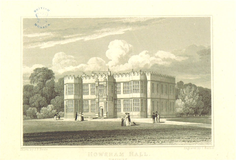 Neale(1818) p5.180 - Howsham Hall, Yorkshire