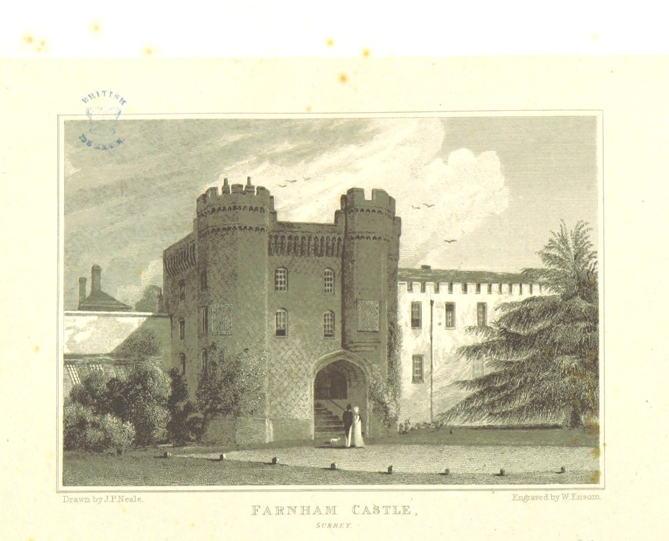 Neale(1818) p4.162 - Farnham Castle, Surrey