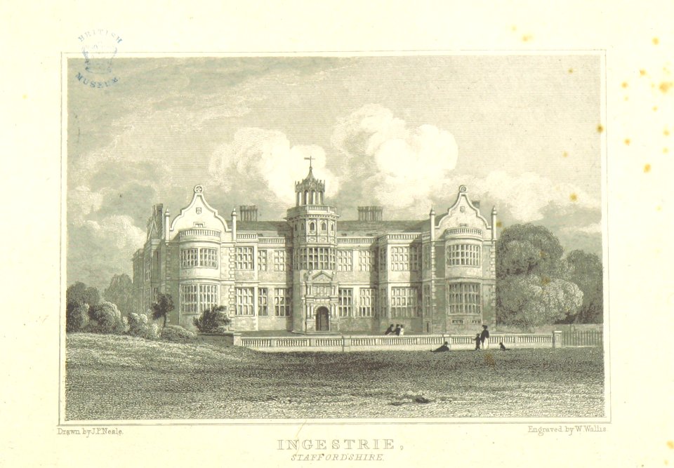 Neale(1818) p4.040 - Ingestrie, Staffordshire