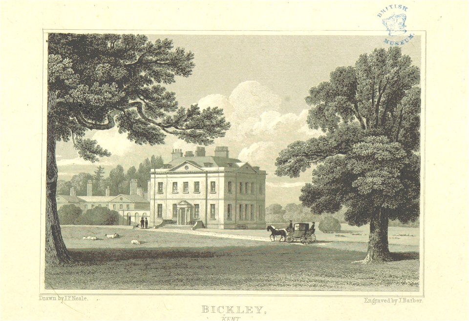 Neale(1818) p2.176 - Bickley, Kent