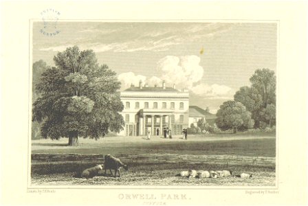 Neale(1818) p4.122 - Orwell Park, Suffolk