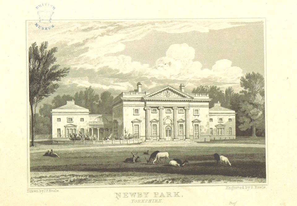 Neale(1818) p5.204 - Newby Park, Yorkshire