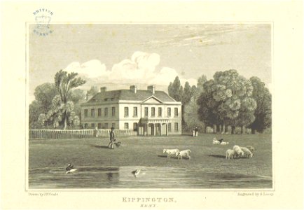 Neale(1818) p2.200 - Kippington, Kent