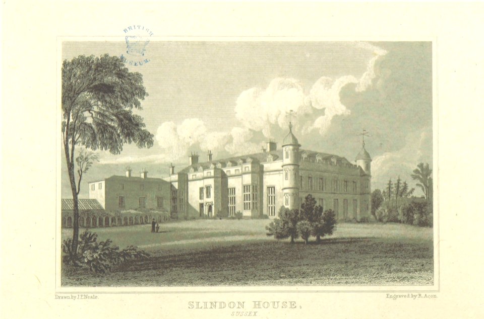 Neale(1818) p4.212 - Slindon House, Sussex