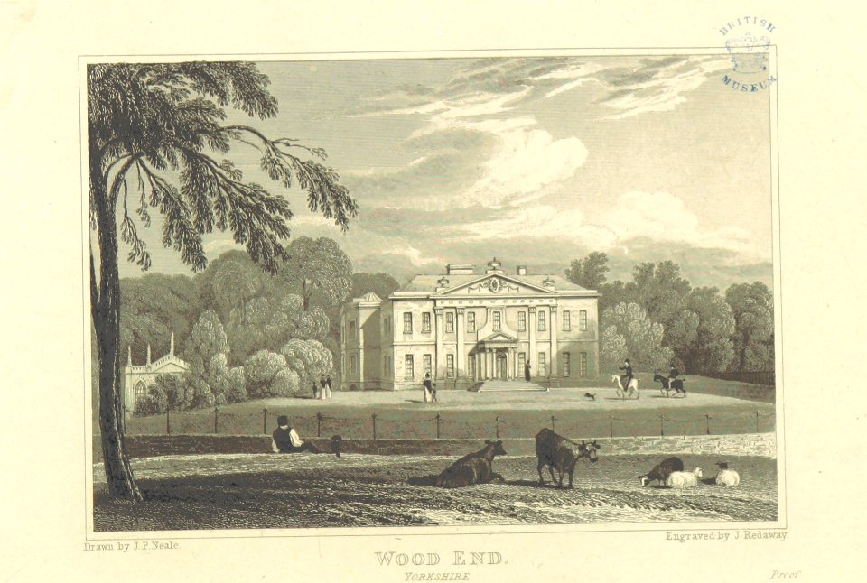 Neale(1818) p5.252 - Wood End, Yorkshire