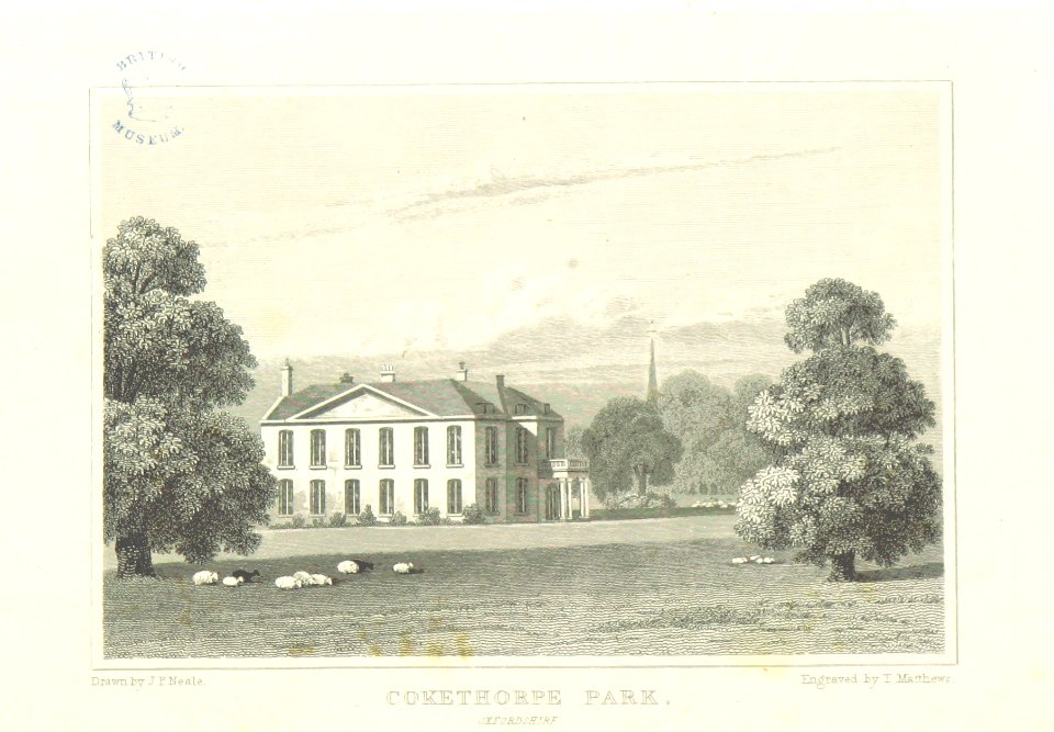 Neale(1818) p3.272 - Cokethorpe Park, Oxfordshire