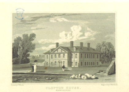 Neale(1818) p4.236 - Clopton House, Warwickshire