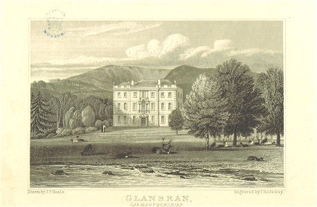 Neale(1818) p5.276 - Glanbran, Carmarthenshire