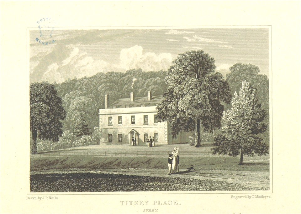 Neale(1818) p4.196, Titsey Place, Surrey