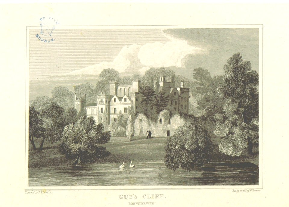 Neale(1818) p4.260 - Guy's Cliff, Warwickshire