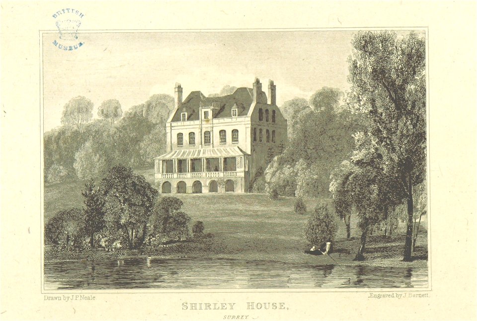 Neale(1818) p4.192 - Shirley House, Surrey