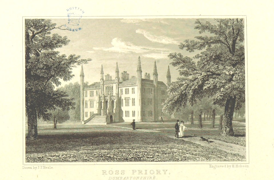 Neale(1818) p6.064 - Ross Priory, Dumbartonshire