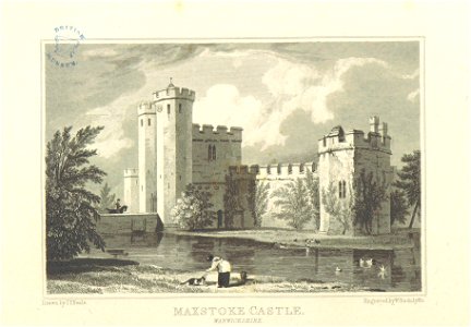 Neale(1818) p4.268 - Maxstoke Castle, Warwickshire