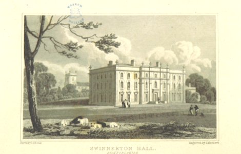 Neale(1818) p4.056 - Swinnerton Hall, Staffordshire