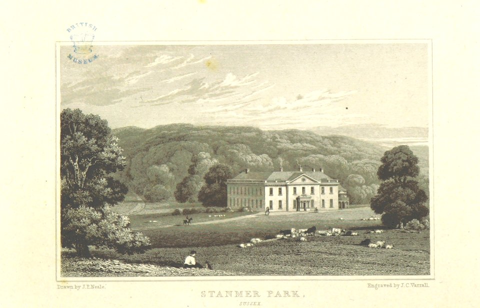 Neale(1818) p4.216 - Stanmer Park, Sussex