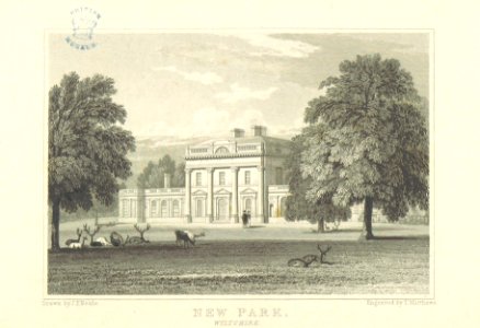 Neale(1818) p5.040 - New Park, Wiltshire