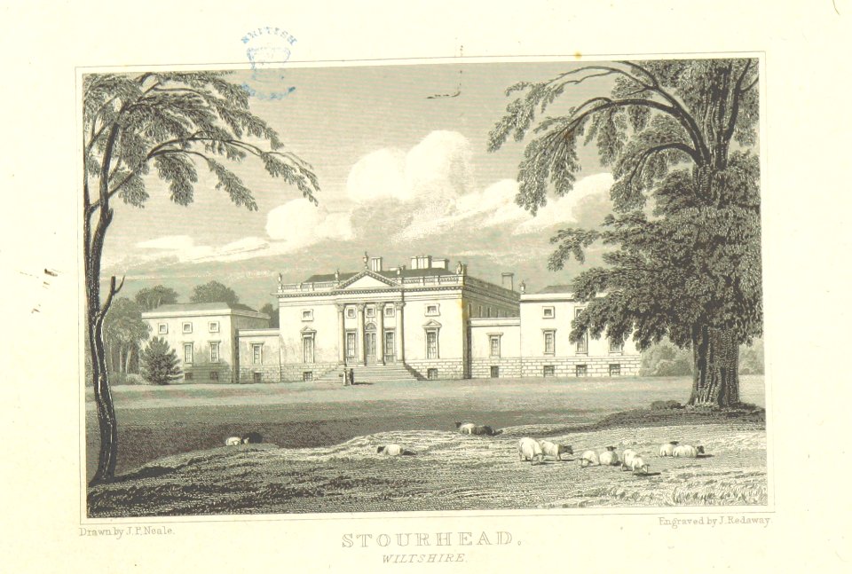 Neale(1818) p5.048 - Stourhead, Wiltshire
