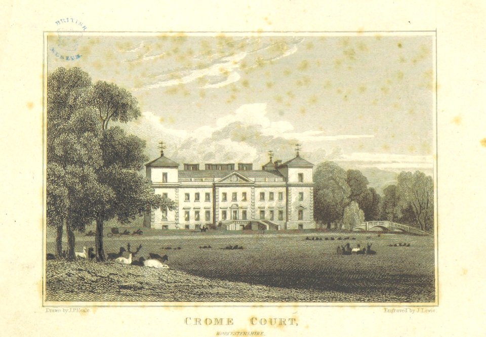 Neale(1818) p5.076 - Crome Court, Worcestershire