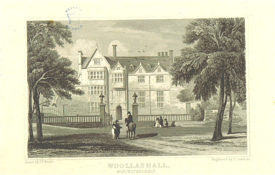 Neale(1818) p5.014 - Woollashall, Worcestershire