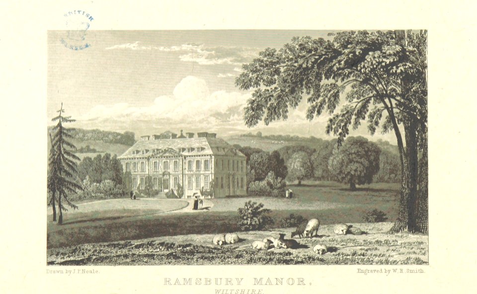 Neale(1818) p5.044 - Ramsbury Manor, Wiltshire