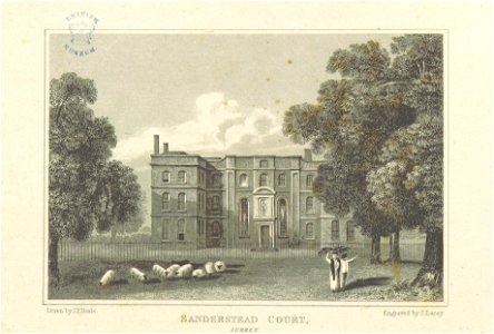 Neale(1818) p4.182 - Sanderstead Court, Surrey