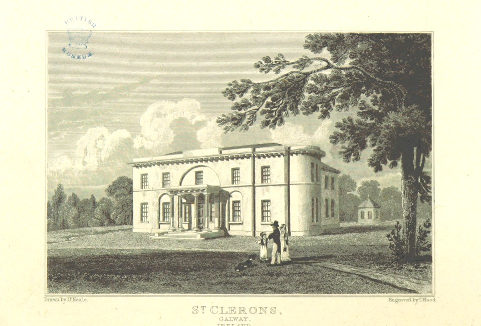 Neale(1818) p6.212 - St Clerons, Galway