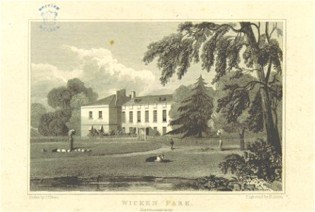 Neale(1818) p3.184 - Wicken Park, Northamptonshire