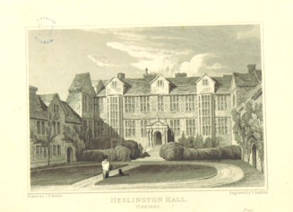 Neale(1818) p5.176 - Heslington Hall, Yorkshire