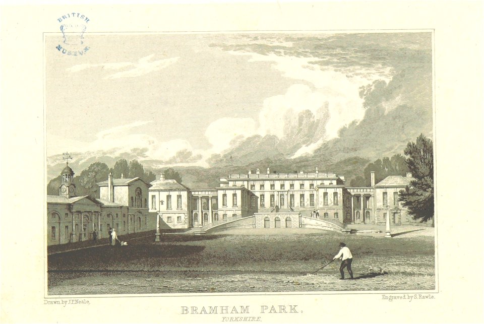 Neale(1818) p5.126 - Bramham Park, Yorkshire