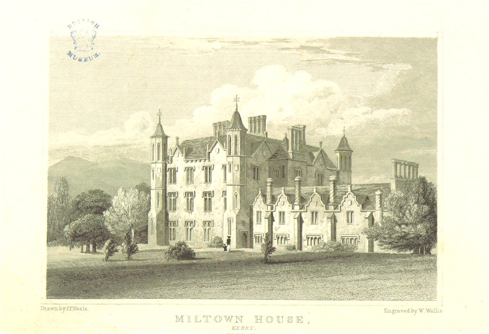 Neale(1818) p6.288 - Miltown House, Kerry