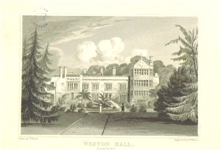 Neale(1818) p5.248 - Weston Hall, Yorkshire