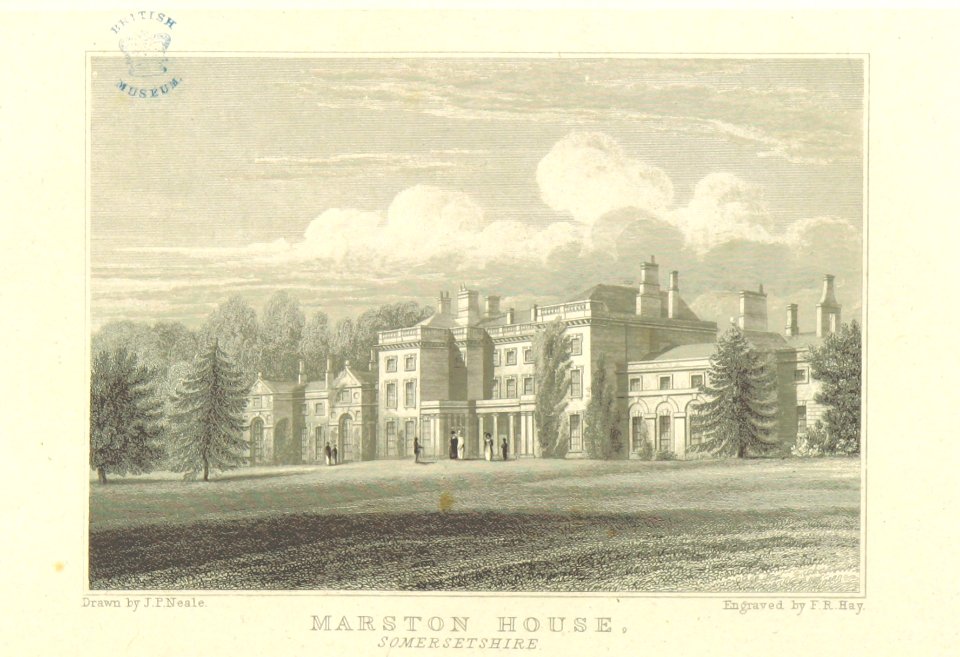 Neale(1818) p3.318 - Marston House, Somersetshire
