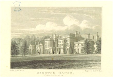 Neale(1818) p3.318 - Marston House, Somersetshire