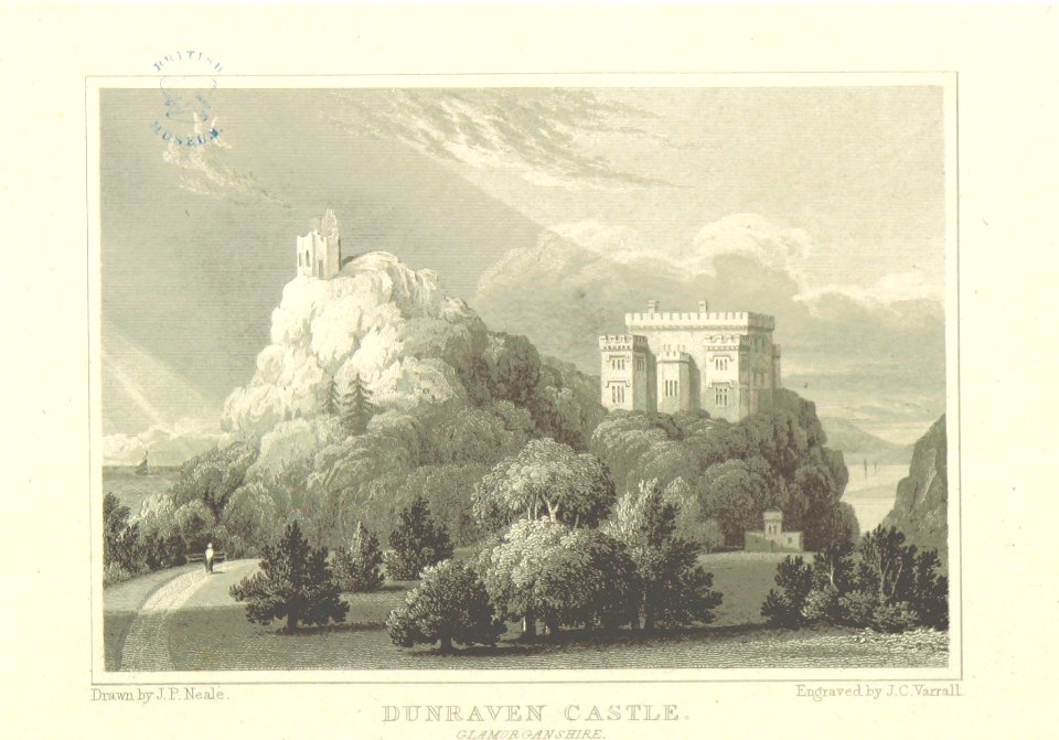 Neale(1818) p5.272 - Dunraven Castle, Glamorganshire
