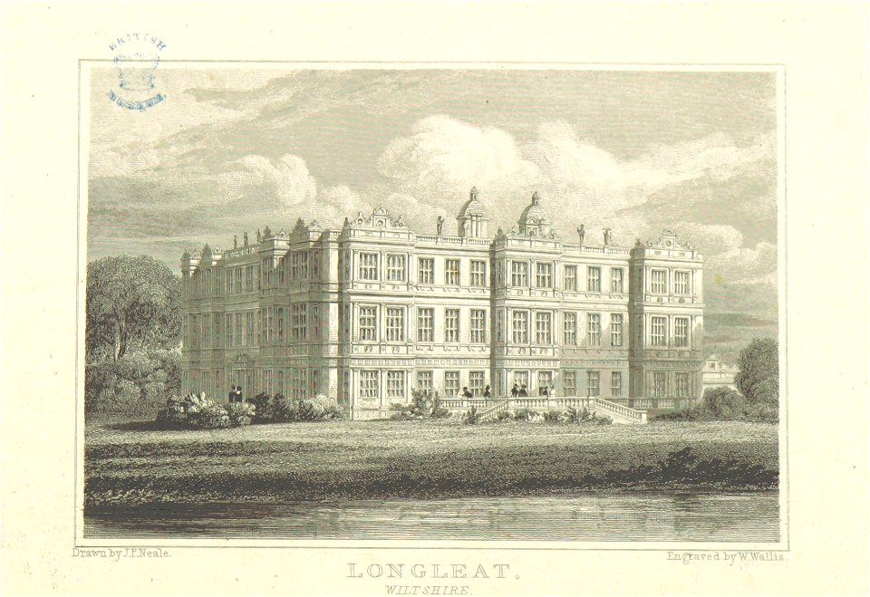 Neale(1818) p5.036 - Longleat, Wiltshire