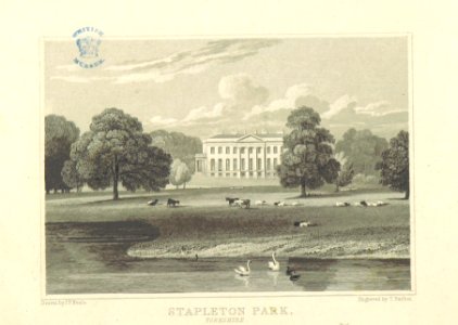 Neale(1818) p5.220 - Stapleton Park, Yorkshire