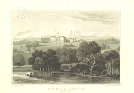 Neale(1818) p5.060 - Wardour Castle (South Front)