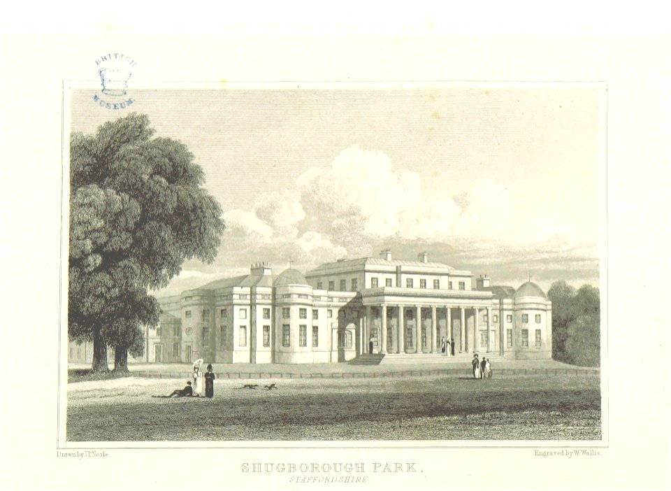 Neale(1818) p4.052 - Shugborough Park, Staffordshire