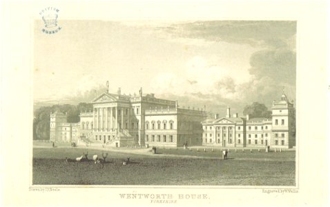 Neale(1818) p5.244 - Wentworth House, Yorkshire