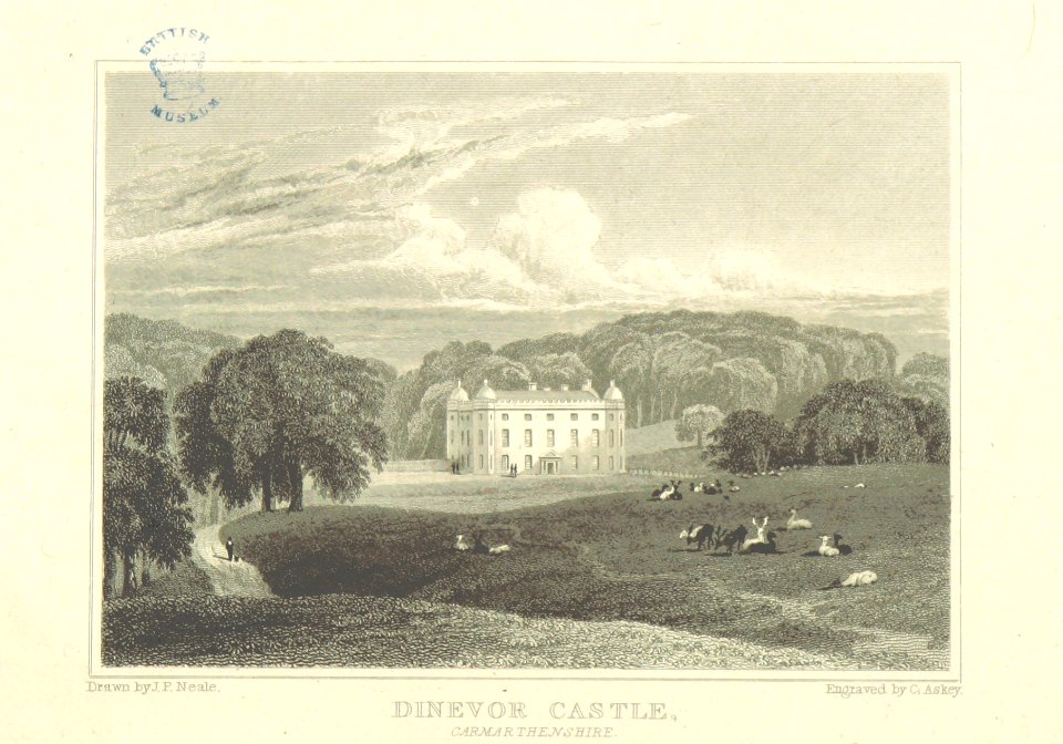 Neale(1818) p5.268 - Dinevor Castle, Carmarthenshire