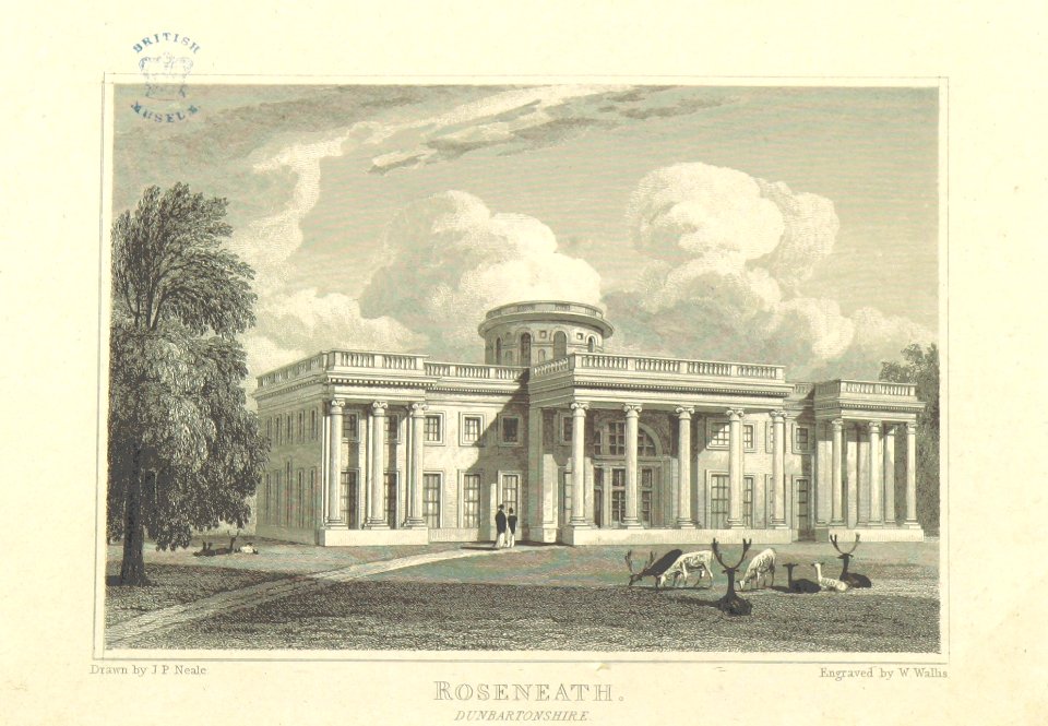 Neale(1818) p6.060 - Roseneath, Dunbartonshire