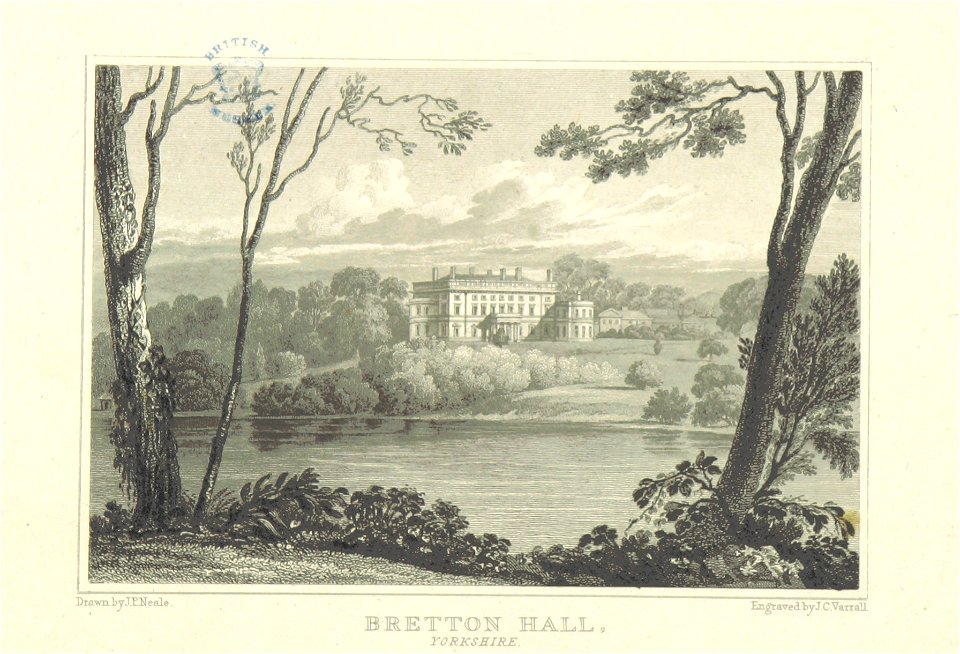 Neale(1818) p5.116 - Bretton Hall, Yorkshire