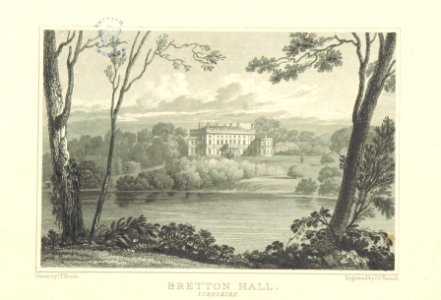 Neale(1818) p5.116 - Bretton Hall, Yorkshire