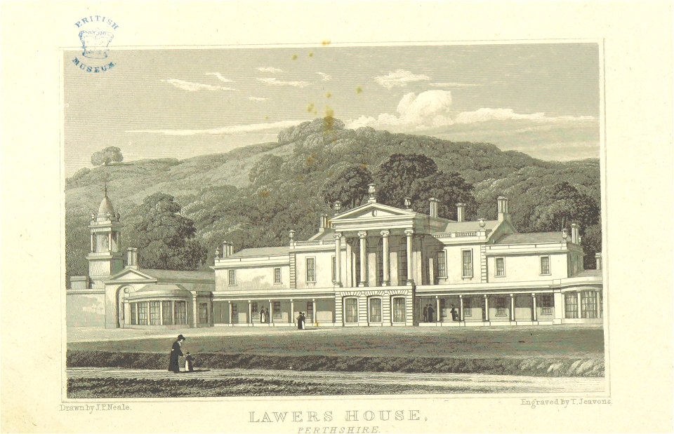 Neale(1818) p6.152 - Lawers House, Perthshire