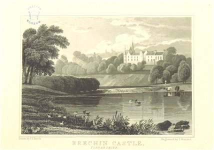 Neale(1818) p6.080 - Brechin Castle, Forfarshire