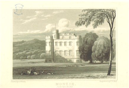 Neale(1818) p6.160 - Monzie, Perthshire