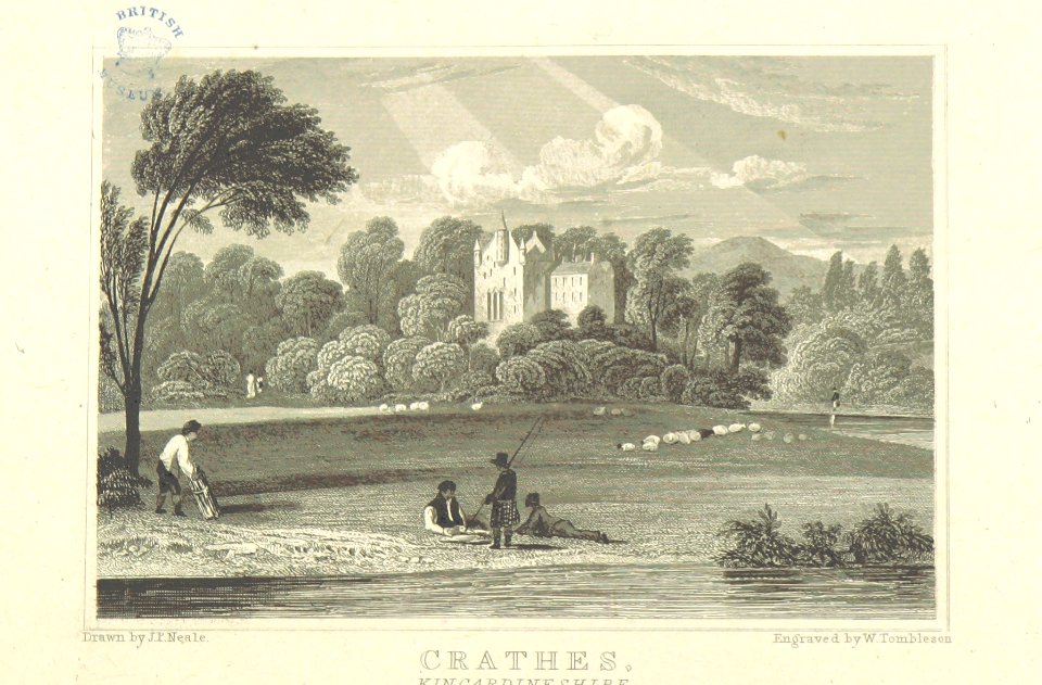 Neale(1818) p6.106 - Crathes, Kincardineshire