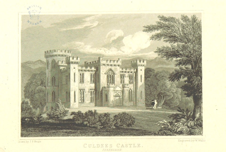 Neale(1818) p6.130 - Culdees Castle, Perthshire